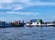 Kapal Feri Muchlisa Tenggelam di Perairan Penajam, Dua Kru Masih Hilang
