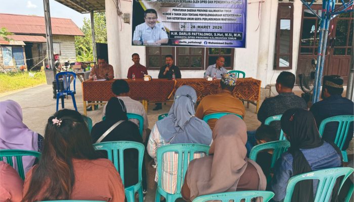 DPRD Kaltim Sosialisasikan Perda Ketenteraman dan Ketertiban Umum di Palaran